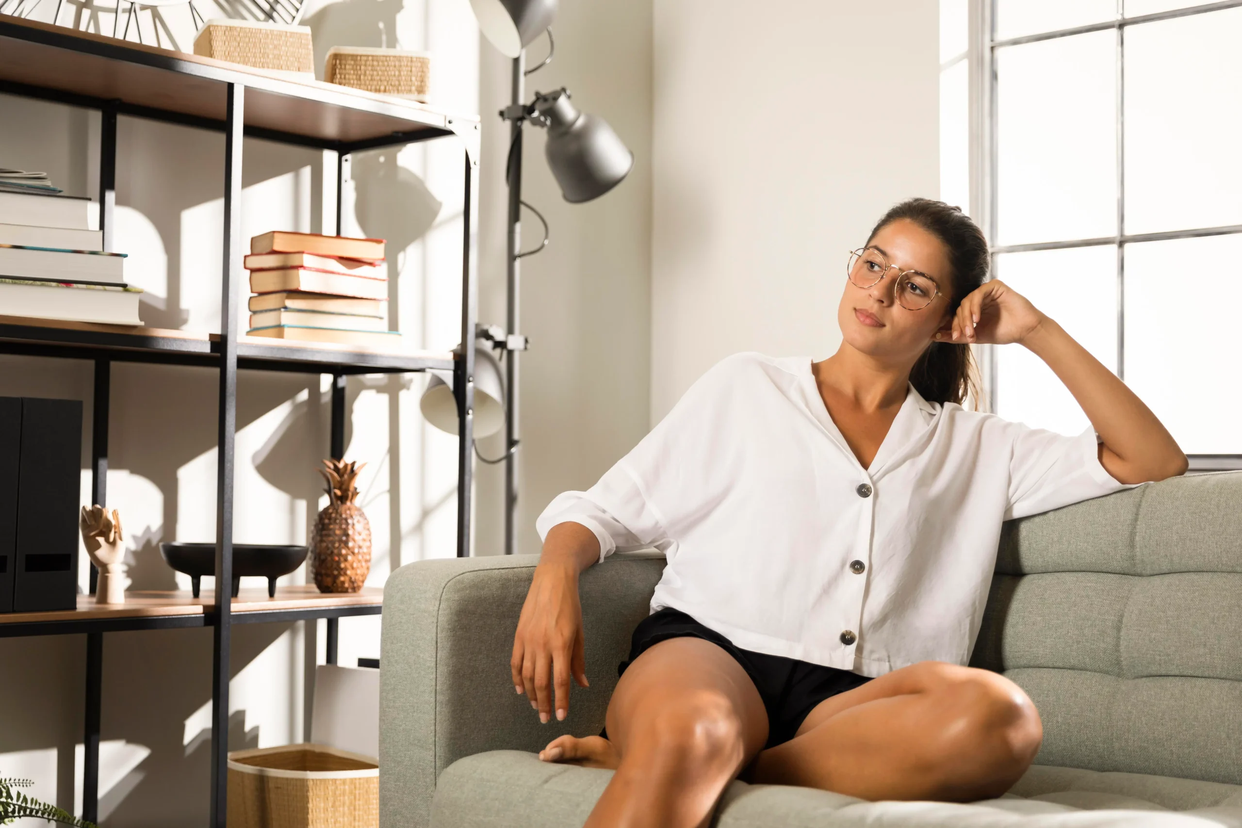 Minimalist organization values each space and eliminates visual clutter.