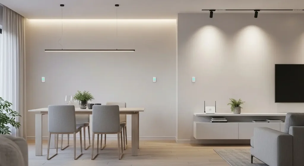 Integration of Zigbee devices into a smart network with a minimalist look