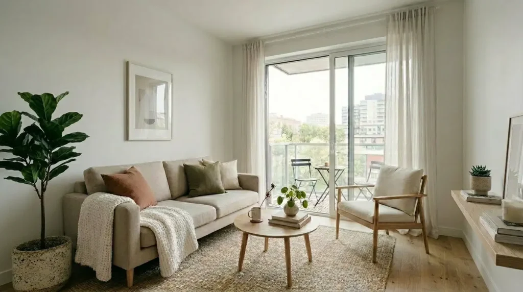 minimalistas que ampliam apartamentos pequenos