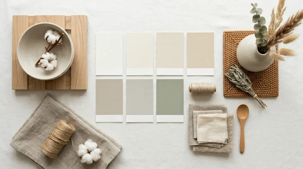 As melhores paletas minimalistas para apartamentos pequenos